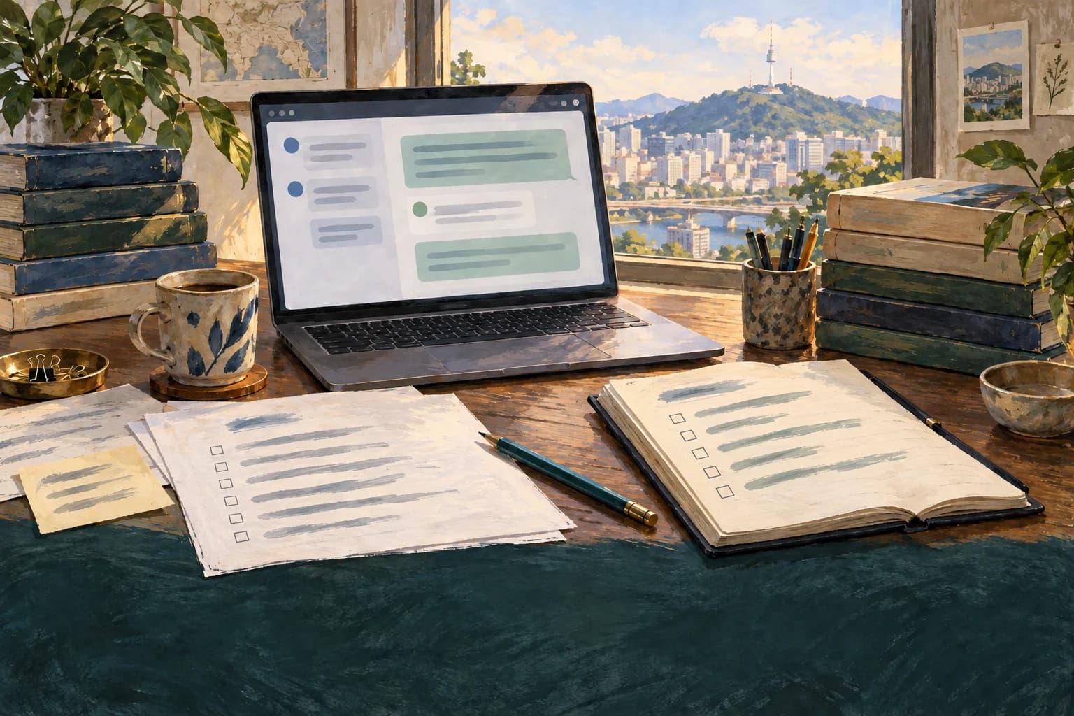 Editorial illustration for ChatGPT for SEO: A Workflow With Sources and Human Review